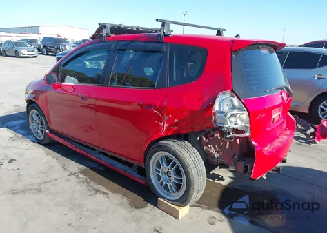 2008 Honda Fit Sport z USA, uszkodzony, nr VIN JHMGD37698S038517